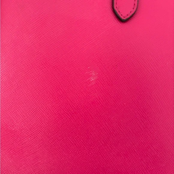 kate spade Hot Pink Bow Saffiano Tote - Picture 3 of 16